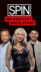 SPIN's 100 Greatest Rock Stars show poster
