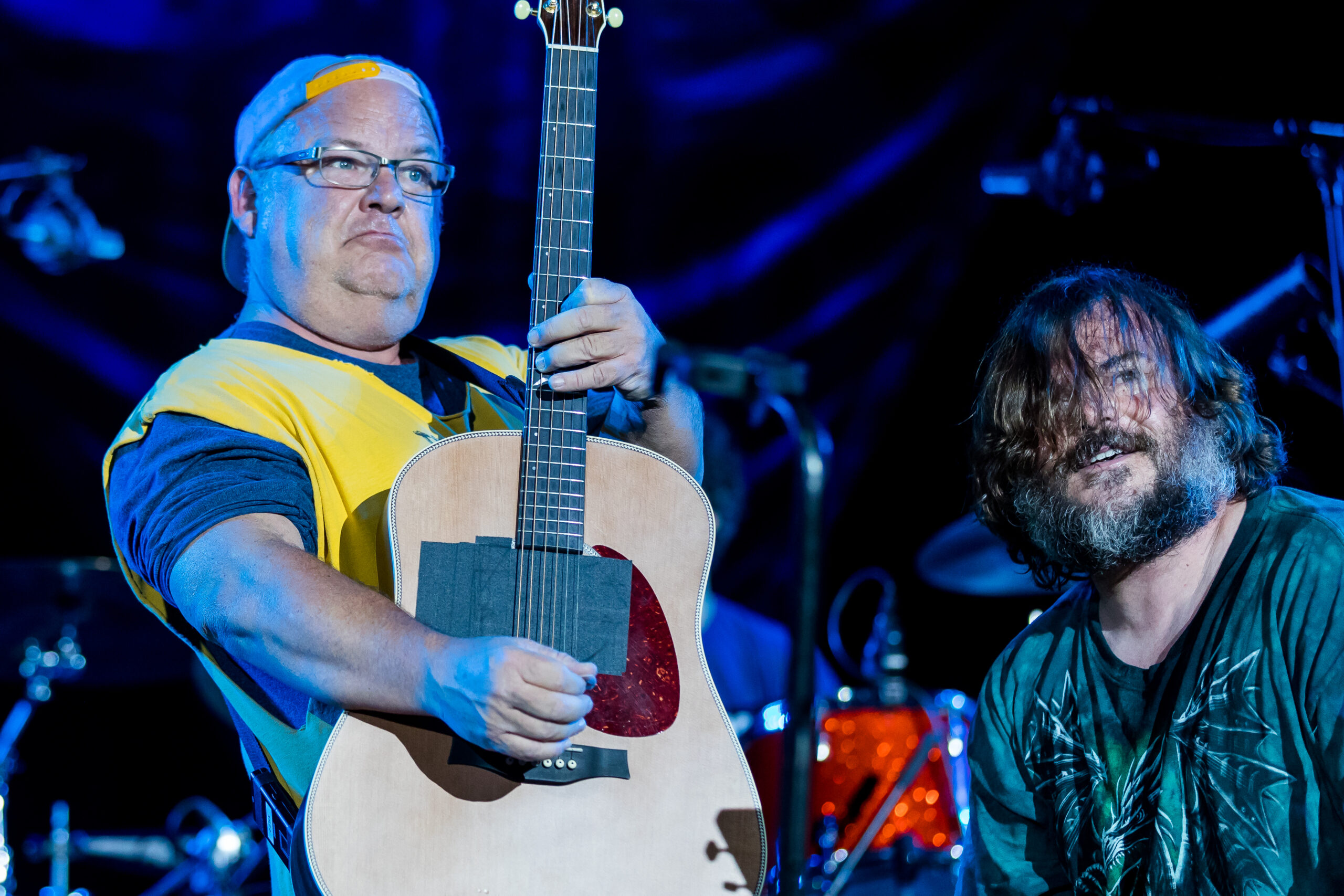 Tenacious D Reemerge with REO Speedwagon Cover for Charity - AXS TV