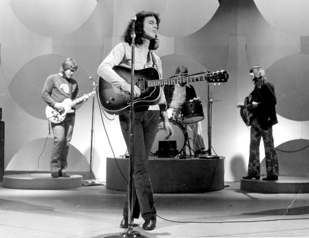 VARIOUS The Guess Who - Randy Backman, Burton Cummings, Gary Peterson and Jimmy Kale, on the Wayne and Shuster comedy Hour - circa 1970. VARIOUS