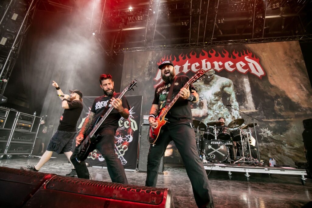Hatebreed - Jamey Jasta, Chris Beattie, Frank Novinec in concert, DTE Energy Music Theatre, Clarkston, USA - 19 Sep 2021 Hatebreed performing at DTE Energy Music Theatre, Clarkston, MI Hatebreed - Jamey Jasta, Chris Beattie, Frank Novinec in concert, DTE Energy Music Theatre, Clarkston, USA - 19 Sep 2021