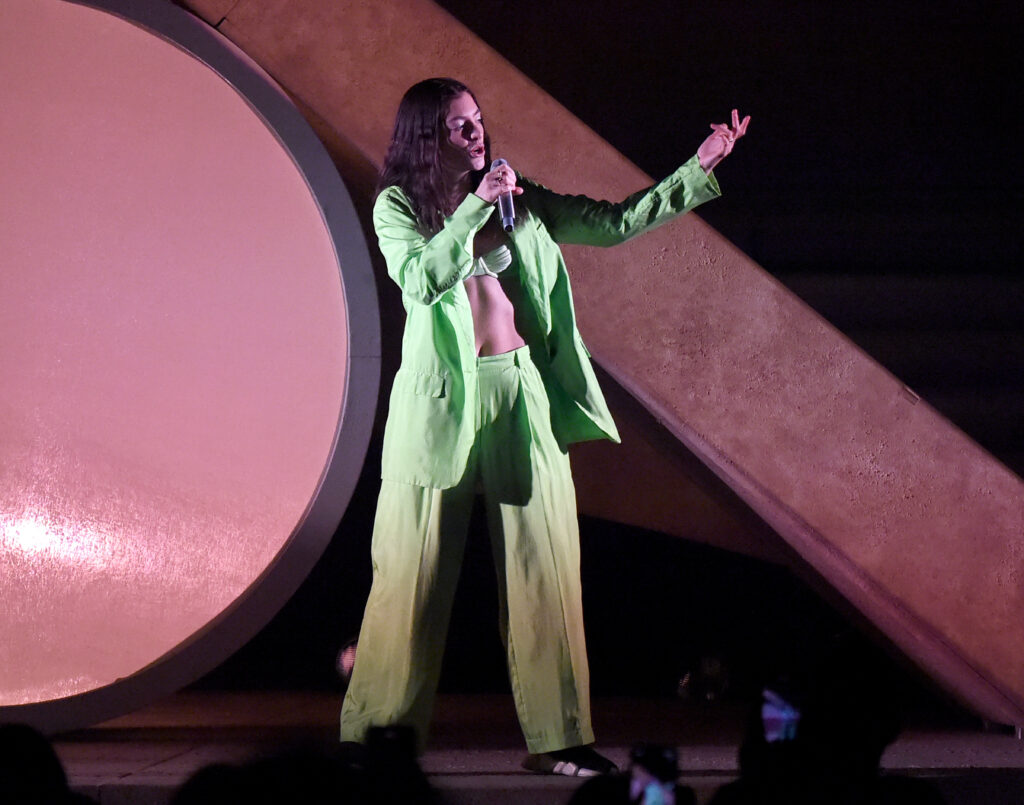Lorde in concert on the 'Solar Power' Tour, Grand Ole Opry, Nashville, Tennessee, USA - 03 Apr 2022 Lorde Lorde in concert on the 'Solar Power' Tour, Grand Ole Opry , Nashville, Tennessee, USA - 03 Apr 2022