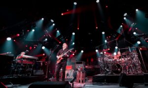 Page McConnell, Jon Fishman, Trey Anastasio, and Mike Gordon Phish in concert at Madison Square Garden, New York, USA - 20 Apr 2022