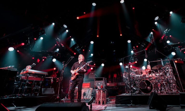Page McConnell, Jon Fishman, Trey Anastasio, and Mike Gordon Phish in concert at Madison Square Garden, New York, USA - 20 Apr 2022