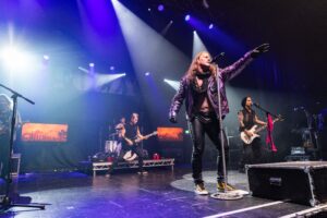 Fozzy Performing At The O2 Bournemouth On The 11th Novermber 2022 - Chris Jericho Fozzy in concert, O2 Bournemouth, UK - 11 Nov 2022