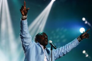 Akon performs on the last day of the Rock in Rio festival in Rio de Janeiro, Brazil, 22 September 2024. Last day of Rock in Rio, Rio De Janeiro, Brazil - 22 Sep 2024