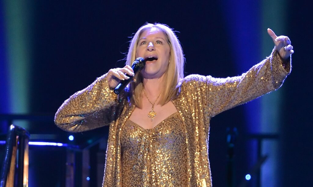 Germany Usa Music - Jun 2013 Us Singer Barbra Streisand Performs on Stage During a Live Concert at the O2 World Arena in Berlin Germany 15 June 2013 It is the Last of Her Two Concerts in Germany During Her Sixth Concert Tour 'Barbra Live ' Germany Berlin Germany Usa Music - Jun 2013