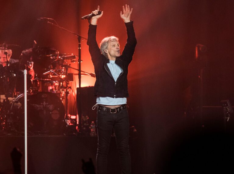 Jon Bon Jovi Bon Jovi Live in concert at Madison Square Garden, New York, USA - 09 May 2018