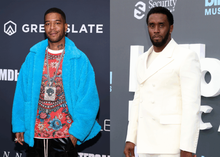 LEFT PHOTO: Kid Cudi, Celebration of Black Cinema and Television, Fairmont Century Plaza Hotel, Los Angeles, CA, USA - 05 Dec 2022 RIGHT PHOTO: Sean Combs, Billboard Music Awards, Arrivals, MGM Grand Garden Arena, Las Vegas, Nevada, USA - 15 May 2022
