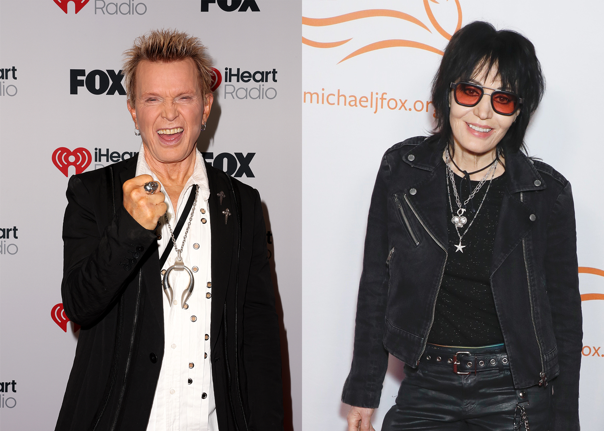 LEFT PHOTO: iHeartRadio Music Awards, Press Room, Los Angeles, California, USA - 17 March 2025 RIGHT PHOTO: 2024 A Funny Thing Happened on the Way to Cure Parkinson's Benefiting The Michael J. Fox Foundation for Parkinson's Research, New York, USA - 16 Nov 2024