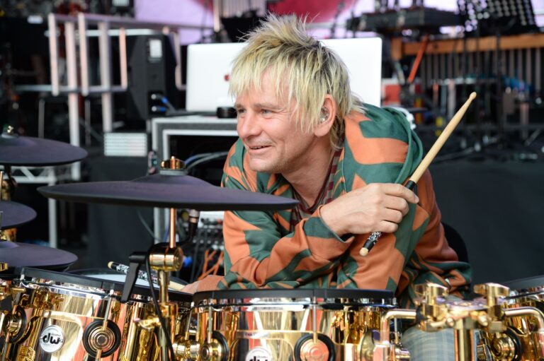 Zak Starkey The Who sound check, Wembley Stadium, London, UK - 05 Jul 2019 MUSIC