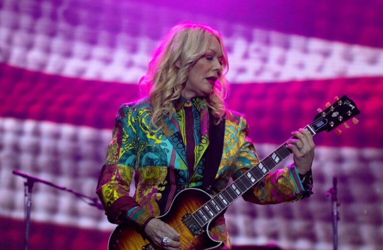 Nancy Wilson of Heart performs during Guitar Legends 3 San Diego Wonderfront Music & Arts Festival, USA - 23 Nov 2019