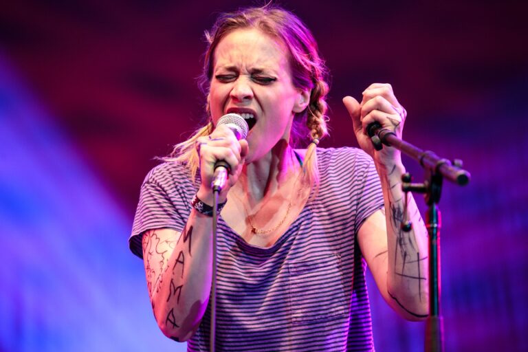 Fiona Apple joins the Watkins Family Hour band for Bob Dylan's 'Highway 61 Revisited' at Lincoln Center Out of Doors Fiona Apple in concert, Lincoln Center Out of Doors, New York, USA - 08 Aug 2015