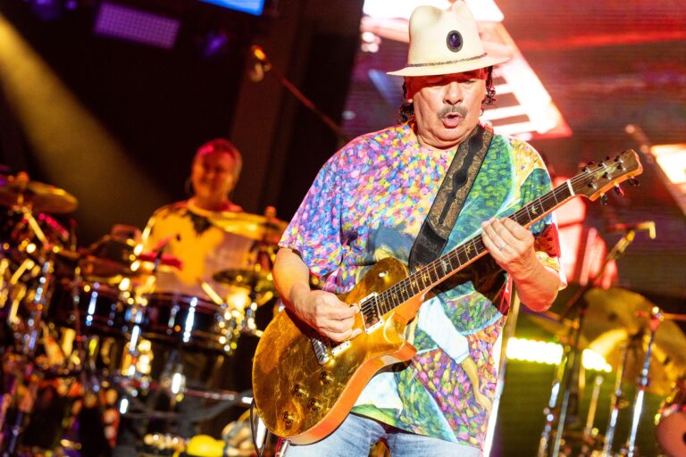 Carlos Santana Santana in Concert, Nashville, FirstBank Amphitheater, Franklin, USA - 29 Sep 2021