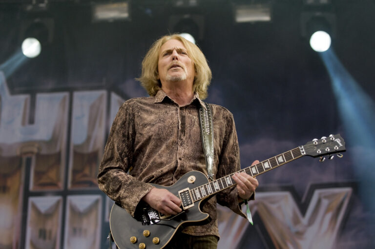 Thin Lizzy - Scott Gorham Download Festival, Castle Donington, Britain - Jun 2011 Guitarist Scott Gorham of Thin Lizzy performing live on the Main Stage at the first day of Download Festival.