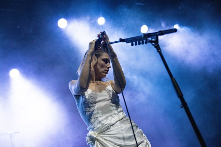 San Francisco, CA, USA - October 17, 2022: Wolf Alice in concert at The Fillmore San Francisco Wolf Alice in concert, The Fillmore, San Francisco, CA, USA - 17 Oct 2022