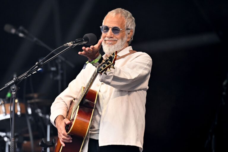 Yusuf / Cat Stevens performs on the Pyramid stage Glastonbury Festival, Day 5, UK - 25 Jun 2023