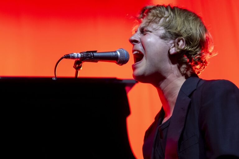 Tom Odell performs on the stage of the Stravinski hall at the 57th Montreux Jazz Festival (MJF), in Montreux, Switzerland, 30 June 2023. The Montreux Jazz Festival runs from 30 June to 15 July and features over 400 concerts. Montreux Jazz Festival 57th edition, Switzerland - 30 Jun 2023