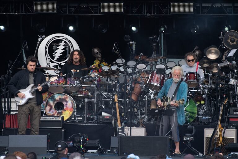Dead and Company -John Mayer, Jay Lane, Mickey Hart, Bob Weir Dead and Company in concert, The Final Show, Oracle Park, San Francisco, California - 16 Jul 2023
