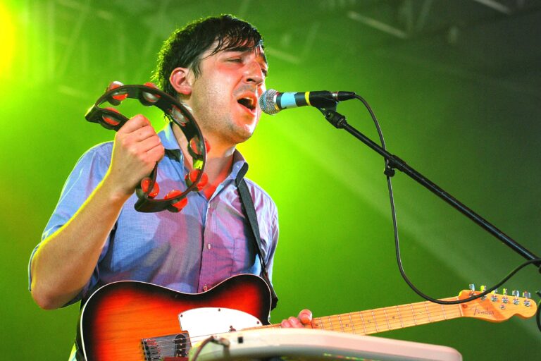 Ed Droste of Grizzly Bear at Bonnaroo Music and Arts Festival on June 12, 2009 in Manchester, Tennessee Grizzly Bear at Bonnaroo Music and Arts Festival on June 12, 2009 in Manchester, Tennessee, Bonnaroo Music and Arts Festival, Manchester, TN, USA - 12 Jun 2009