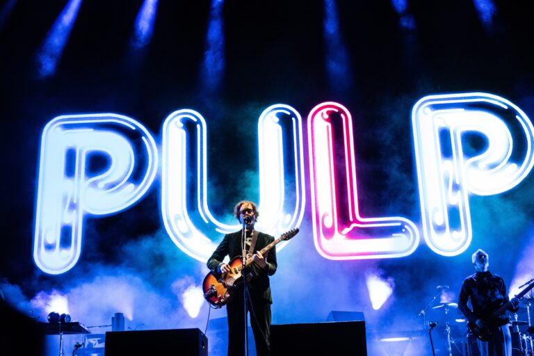 British rock band Pulp performs at the Northside Music Festival in Aarhus, Denmark, 06 June 2024. 2024 Northside Music Festival in Aarhus, Denmark - 06 Jun 2024