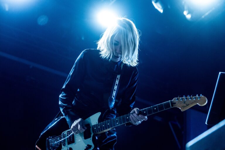 Kim Gordon performs at Avalon stage at the Roskilde Festival Music Festival, in Denmark, 05 July 2024. The Roskilde Festival takes place from 29 June to 06 July. 2024 Roskilde Festival, Denmark - 05 Jul 2024