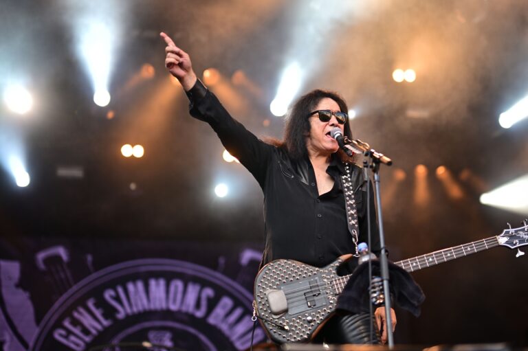 Gene Simmons' band performs at Liseberg amusement park in Gothenburg Sweden on Wednesday July 31. Gene Simmons Band Gothenburg Sweden, Göteborg - 31 Jul 2024