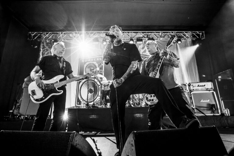 Frank Carter and Paul Cook, Steve Jones, Glen Matlock of the Sex Pistols - Glen Matlock, Frank Carter and Steve Jones Frank Carter and Paul Cook, Steve Jones, Glen Matlock of the Sex Pistols, O2 Academy, Birmingham, West Midlands, UK - 21 Sep 2024