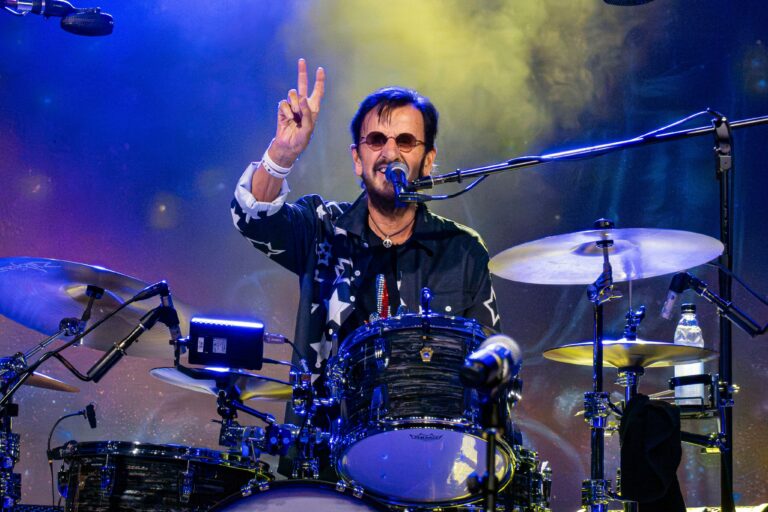 Ringo Starr and His All Starr Band performs Ringo Starr and his All Starr Band performs in concert, New Lenox, Illinois, USA - 14 Sep 2024