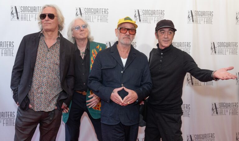 R.E.M.: Peter Buck, Mike Mills, Michael Stipe and Bill Berry attend 2024 Songwriters Hall of Fame Induction and Awards Gala at Marriott Marquis Hotel in New York on June 13, 2024 Lev Radin - 2024-06-13, New York, NY, USA - 13 Jun 2024
