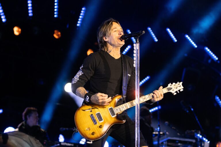 KEITH URBAN performs at Jack Daniel's New Year's Eve Live Nashville Big Bash held at Bicentennial Capitol Mall State Park in Nashville. Nashville Big Bash 2025 New Year's Eve Live, Tennessee, USA - 31 Dec 2024