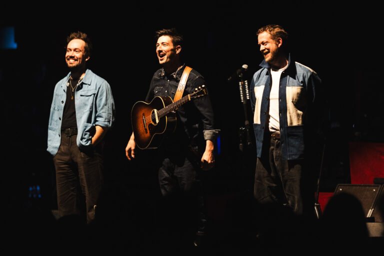 Ben Lovett, Marcus Mumford, Ted Dwane - Mumford & Sons Mumford & Sons in concert at O2 Forum Kentish Town, London, UK - 11 Mar 2025