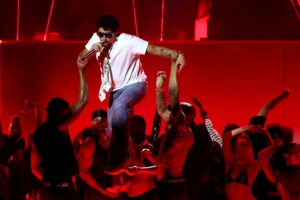 Bad Bunny iHeartRadio Music Awards, Show, Los Angeles, California, USA - 17 March 2025