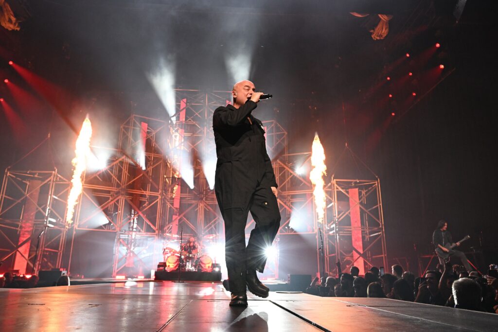 Disturbed in concert during The Sickness 25th Anniversary Tour at The Amerant Bank Arena, Sunrise, Florida, USA - 18 Apr 2025 David Draiman of Disturbed performs during The Sickness 25th Anniversay Tour at The Amerant Bank Arena, Sunrise, Florida, USA - 18 Apr 2025 Disturbed in concert during The Sickness 25th Anniversary Tour at The Amerant Bank Arena, Sunrise, Florida, USA - 18 Apr 2025