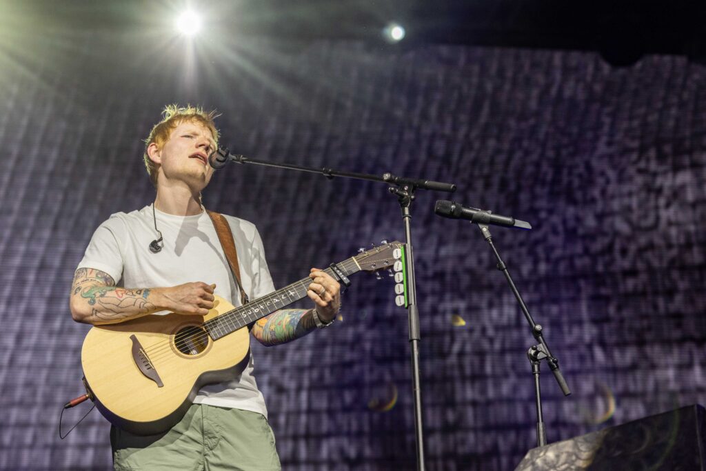 Coachella Music Festival 2025, Indio, California, u.s - 19 Apr 2025 ED SHEERAN during Coachella Valley Music and Arts Festival at Empire Polo Club in Indio, California Coachella Music Festival 2025, Indio, California, u.s - 19 Apr 2025