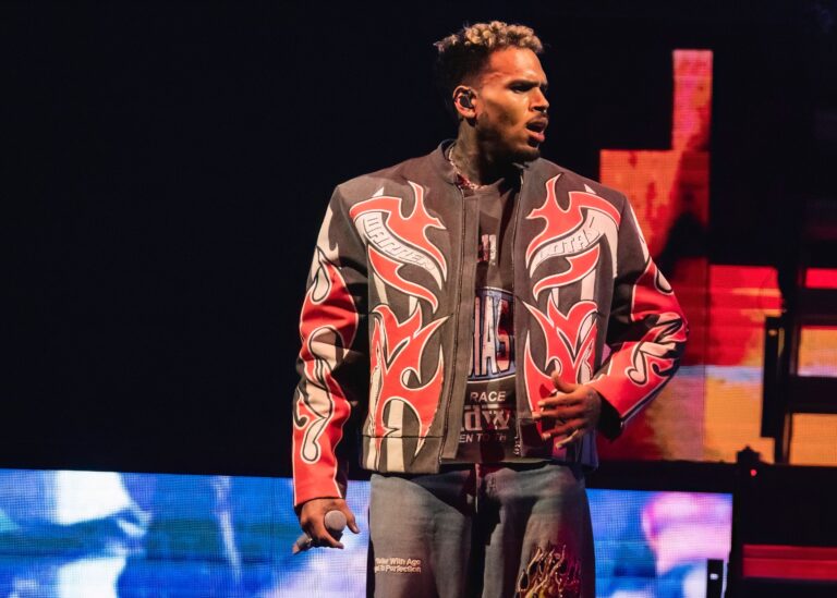 Chris brown (Christopher Maurice Brown) Performs at Little Caesars Arena in Detroit, MI on April 19, 2025. Tycoon Music Festival at Little Caesar's Arena, Detroit, Michigan, USA - 19 Apr 2025.