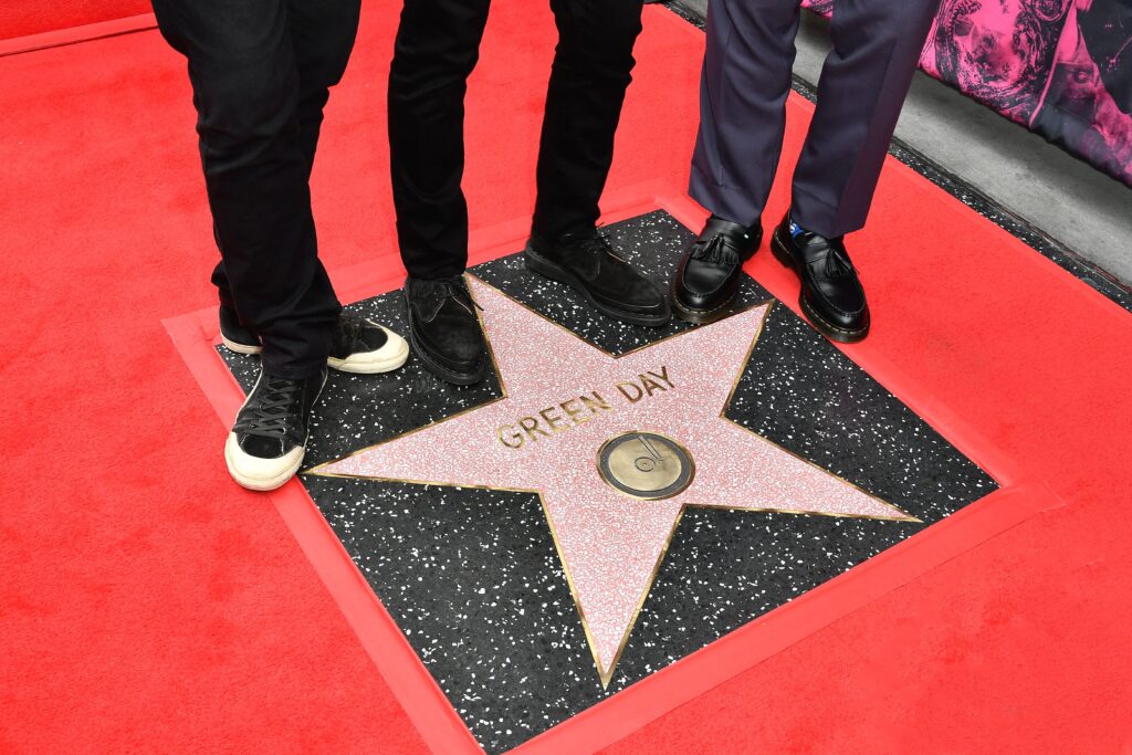 Green Day to be Honored with a star on the Hollywood Walk of Fame, Los Angeles, California, USA - 01 May 2025 Mike Dirnt, Billie Joe Armstrong and Tre Cool Green Day to be Honored with a star on the Hollywood Walk of Fame, Los Angeles, California, USA - 01 May 2025