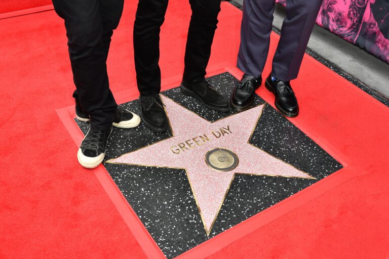 Mike Dirnt, Billie Joe Armstrong and Tre Cool Green Day to be Honored with a star on the Hollywood Walk of Fame, Los Angeles, California, USA - 01 May 2025