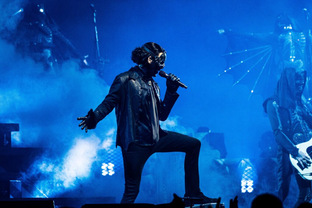 Ghost live on stage at Saab Arena in Linköping, Sweden, May 22, 2025. Ghost, Linköping, Sweden - 22 May 2025