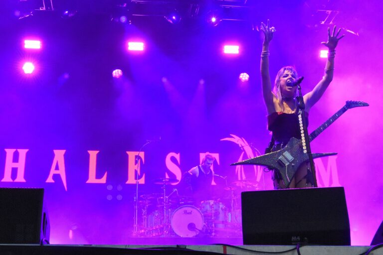 Arejay Hale, Lzzy Hale of Halestorm performs at the Boardwalk Rock Festival on May 17, 2025 in Ocean City, Maryland Halestorm performs at the Boardwalk Rock Festival on May 17, 2025 in Ocean City, Maryland, MD, USA - 17 May 2025