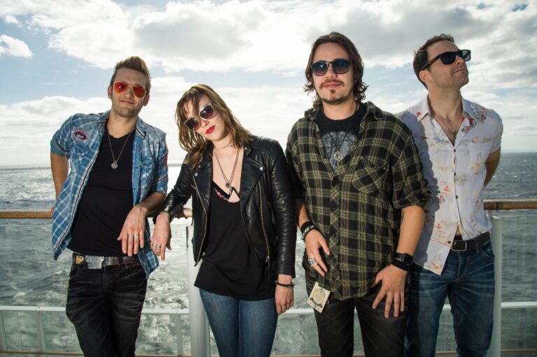 Halestorm - Lzzy Hale, Arejay Hale, Joe Hottinger, and Josh Smith ShipRocked Cruise aboard the Norwegian Pearl to Mexico - Jan 2016 ShipRocked Cruise from January 18-22, from Miami to Costa Maya, Mexico aboard the Norwegian Pearl.