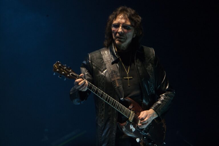 Black Sabbath - Tony Iommi Black Sabbath in concert, Denver, Colorado, America - 15 Feb 2016