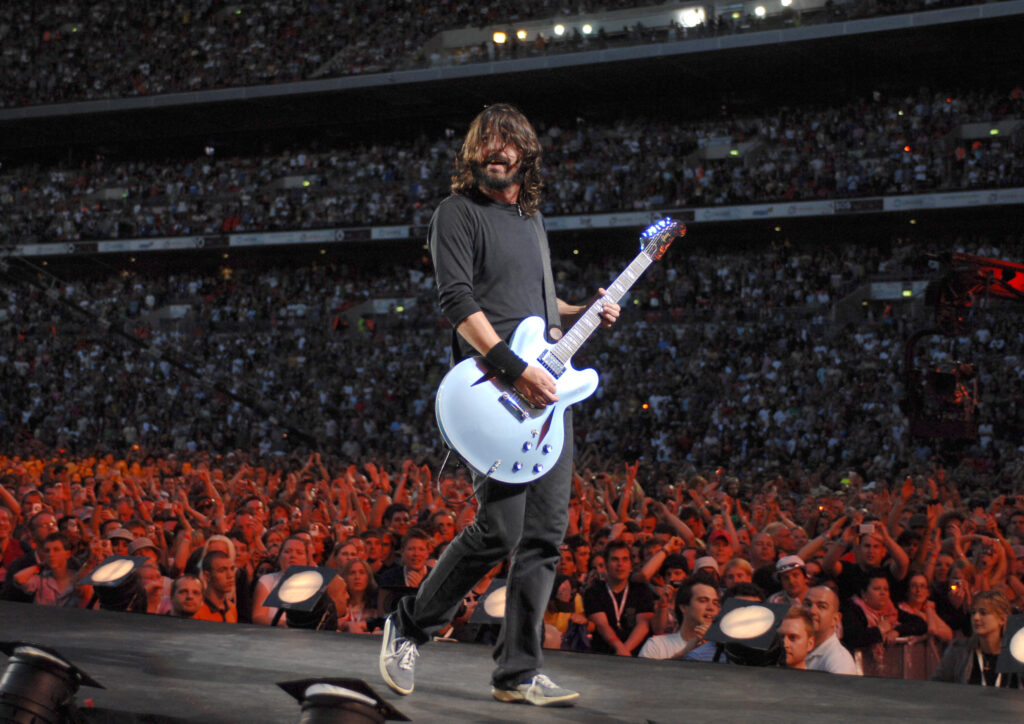 Live Earth concert, Wembley Stadium, London, Britain - 07 Jul 2007 Foo Fighters - Dave Grohl Live Earth concert, Wembley Stadium, London, Britain - 07 Jul 2007