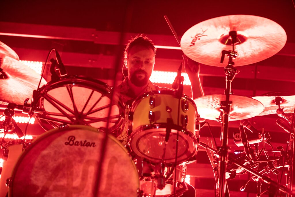 AWOLNATION - Isaac Carpenter AWOLNATION in concert, Little Caesars Arena, Detroit, USA - 24 Oct 2018