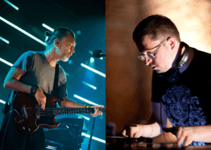 LEFT PHOTO: Thom Yorke of British rock band The Smile performs on the Montreux Jazz Lab stage during the 56th Montreux Jazz Festival (MJF), in Montreux, Switzerland, 12 July 2022. The festival runs from 01 to 16 July and features about 500 concerts. RIGHT PHOTO: Matt Biddulph from UK, CC BY-SA 2.0 , via Wikimedia Commons