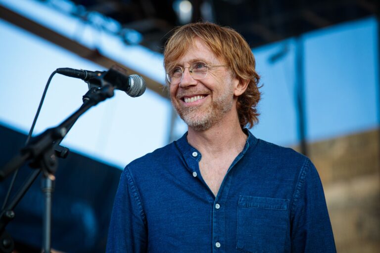 Trey Anastasio performs during "If I Had A Song", the finale the 60th annual Newport Folk Festival 2019 at Fort Adams State Park on July 28, 2019 in Newport, Rhode Island. Newport Folk Festival, Fort Adams State Park, Newport, Rhode Island, USA - 28 Jul 2019