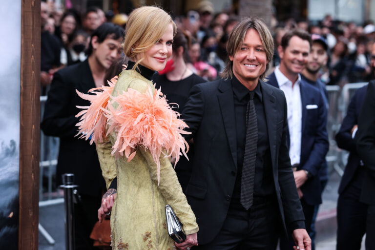 HOLLYWOOD, LOS ANGELES, CALIFORNIA, USA - APRIL 18: American-Australian actress Nicole Kidman and Husband/Australian-American musician Keith Urban arrive at the Los Angeles Premiere of Focus Features 'The Northman' held at the TCL Chinese Theatre IMAX on April 18, 2022 in Hollywood, Los Angeles, California, United States. (Photo by Xavier Collin/Image Press Agency) 'The Northman' film premiere, Los Angeles, California, USA - 18 Apr 2022