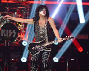 Paul Stanley of KISS performs during 'The End Of The Road' Tour at The iTHINK Financial Amphitheatre, West Palm Beach, Florida, USA - 21 Sep 2022 KISS in concert on the 'The End Of The Road' Tour, iTHINK Financial Amphitheatre, West Palm Beach, Florida, USA - 21 Sep 2022