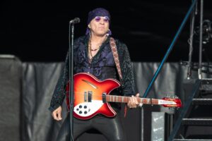 Steven Van Zandt performs with Bruce Springsteen on Day 7 of American Express Presents BST Hyde Park on July 6, 2023 in London, United, Kingdom. (Photo by Dave Hogan/Hogan Media/Shutterstock) American Express presents BST Hyde Park, Day 7, London, UK - 06 Jul 2023