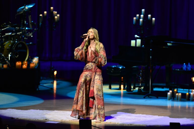 LeAnn Rimes performs live on stage LeAnn Rimes in concert during Joy: The Holiday Tour at Adrienne Arsht Center for the Performing Arts, Knight Concert Hall, Miami, Florida, USA - 21 Dec 2023