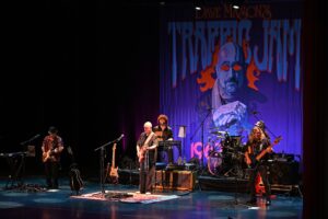Mark Stein, Marty Fera, Ray Cardwell, Johnne Sambataro and Dave Mason perform during The Traffic Jam Tour Dave Mason in concert during The Traffic Jam Tour at The Parker, Fort Lauderdale, Florida, USA - 11 Mar 2024